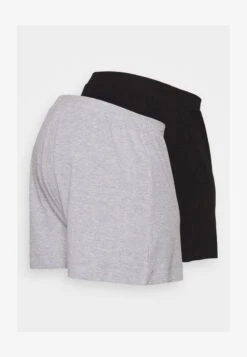 2 PACK - Shorts - Black/light Grey -Even And Odd Verkaufsgeschäft 9478b3c97f014505b71f9799dbc4a9a6
