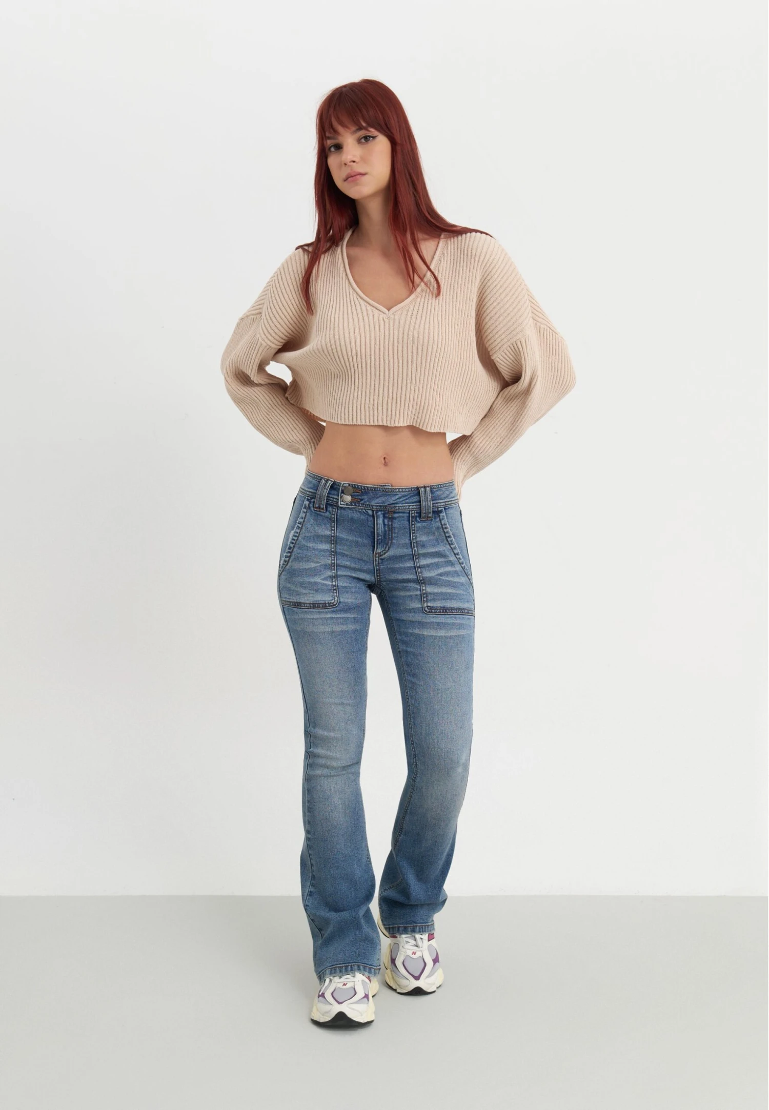 Even&Odd Bootcut Jeans - Blue Denim 2 Even&Odd Bootcut Jeans - Blue Denim – Bild 2
