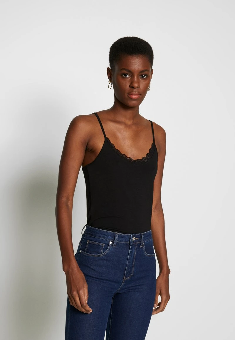 TRIM CAMI 2 PACK - Top - White/black 3 TRIM CAMI 2 PACK - Top - White/black – Bild 3