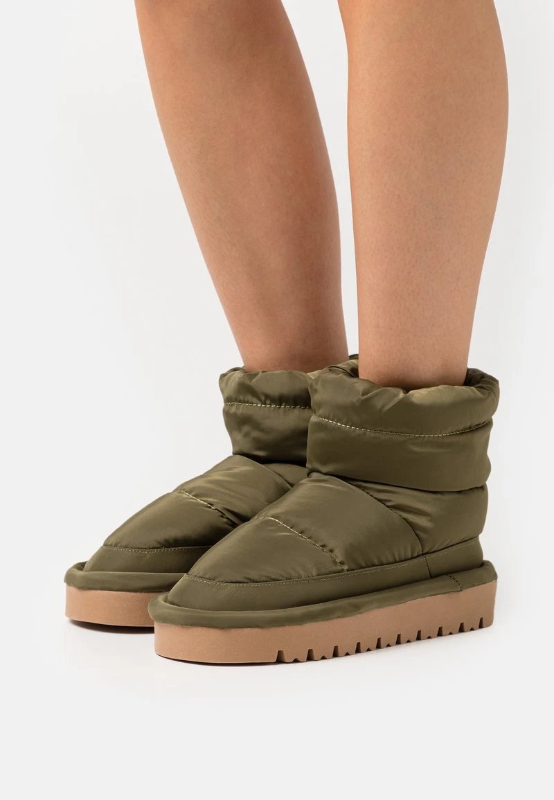 Even&Odd Plateaustiefelette - Khaki 1 Even&Odd Plateaustiefelette - Khaki