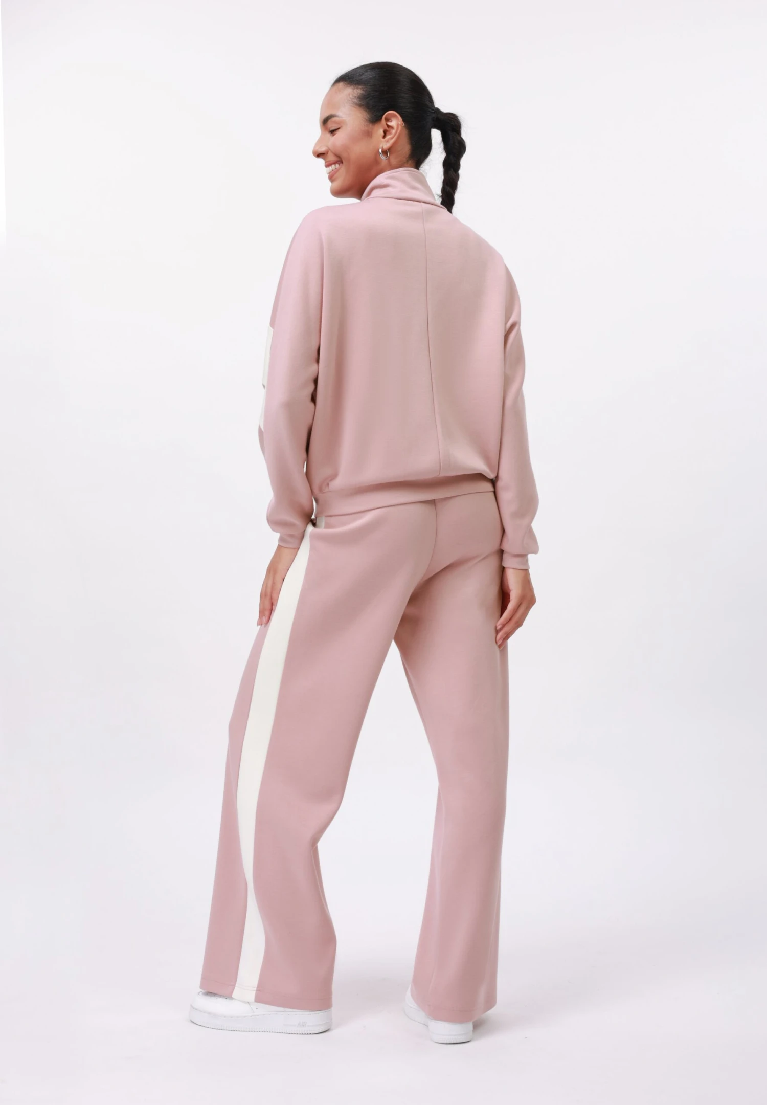 Even&Odd SET - Tracksuit - Dusty Pink/ecru 3 Even&Odd SET - Tracksuit - Dusty Pink/ecru – Bild 3