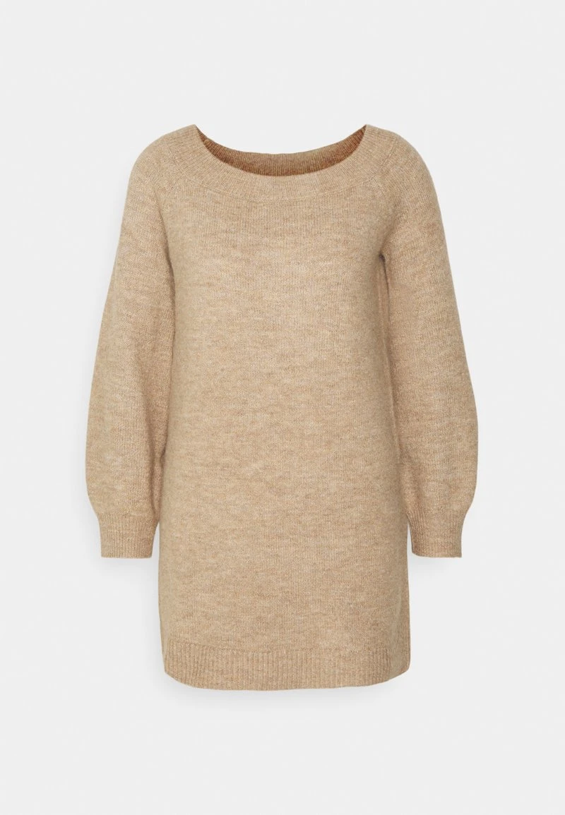 Even&Odd SCHULTERFREI MINI STRICKKLEID - Strickkleid - Camel 4 Even&Odd SCHULTERFREI MINI STRICKKLEID - Strickkleid - Camel – Bild 4