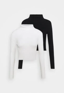 Even&Odd CROPPED TURTLE NECK 2 PACK - Strickpullover - Black/ White 11 Even&Odd CROPPED TURTLE NECK 2 PACK - Strickpullover - Black/ White -Even And Odd Verkaufsgeschäft ab80f7e617654e94a6ec0dc086796d5b