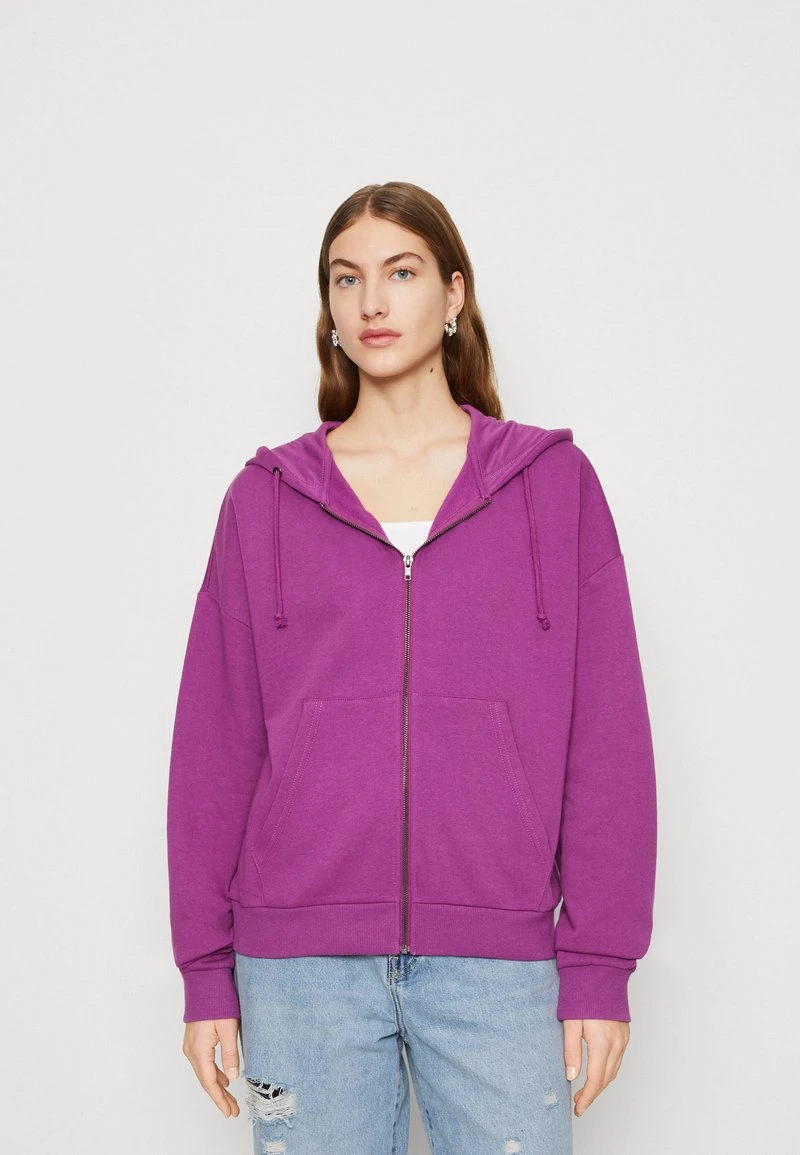 Even&Odd Sweatjacke - Purple 1 Even&Odd Sweatjacke - Purple
