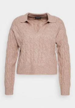 Even&Odd Strickpullover - Taupe -Even And Odd Verkaufsgeschäft b98a9803bbc1445b858bc3e41b2b1187
