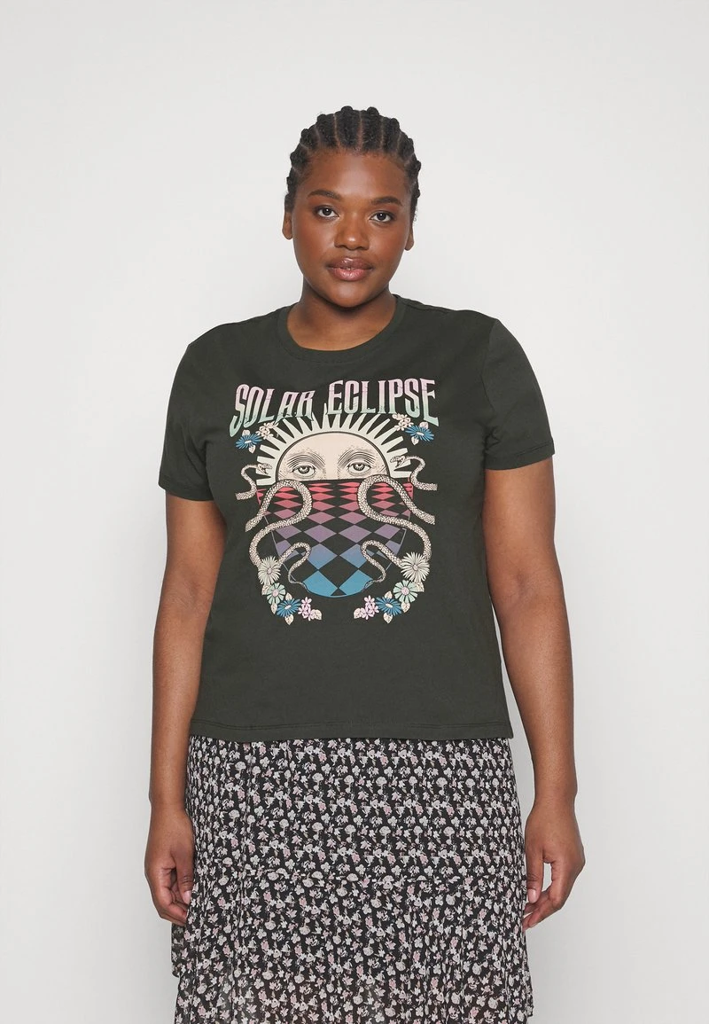 T-Shirt Print - Anthracite 1 T-Shirt Print - Anthracite