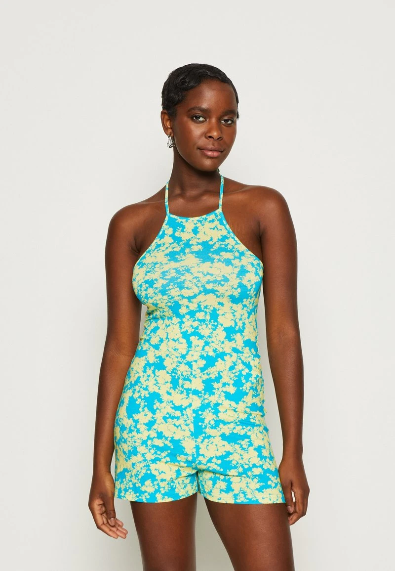 Even&Odd Jumpsuit - Green/yellow 1 Even&Odd Jumpsuit - Green/yellow