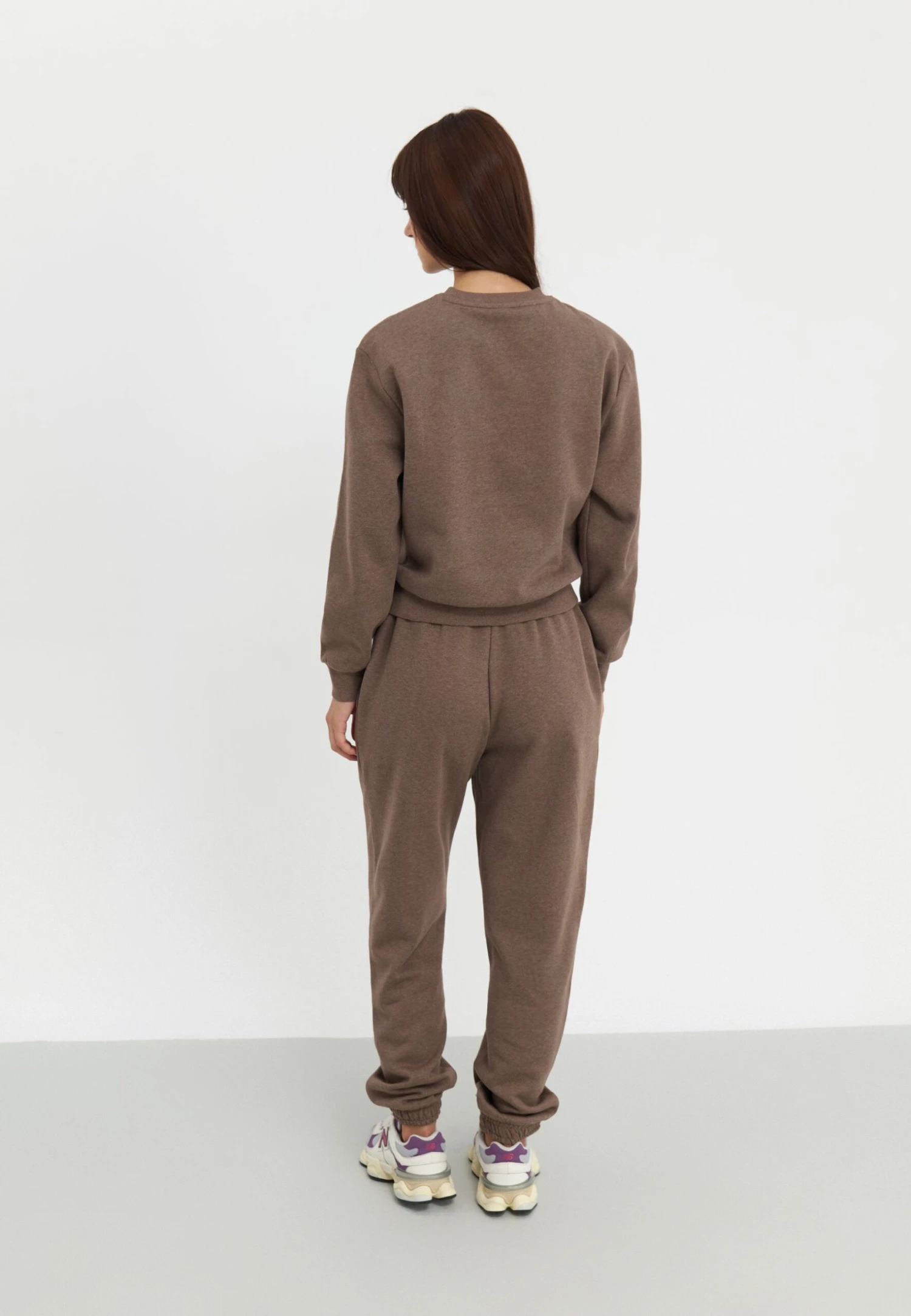 Even&Odd SET - Tracksuit Bottoms - Mottled Brown 3 Even&Odd SET - Tracksuit Bottoms - Mottled Brown – Bild 3