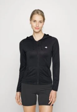 BREATHABLE ZIP-UP HOODIE - Sweatjacke - Black -Even And Odd Verkaufsgeschäft c8100c12640a44058b25b0a5ef42d46b 1