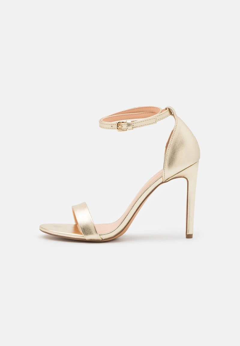 Even&Odd High Heel Sandalette - Gold 1 Even&Odd High Heel Sandalette - Gold