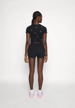 Even&Odd 2 PACK - Shorts - Black/yellow -Even And Odd Verkaufsgeschäft ca66ed1d5c2f4291895c04afde01d19a