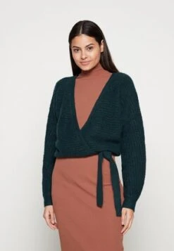 CURVY WRAP CARDIGAN - Strickjacke - Dark Red 10 CURVY WRAP CARDIGAN - Strickjacke - Dark Red -Even And Odd Verkaufsgeschäft cd83b66a1488452a8865c165173fc3d3