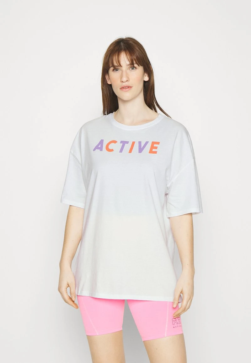 OVERSIZED - T-Shirt Print - White 1 OVERSIZED - T-Shirt Print - White