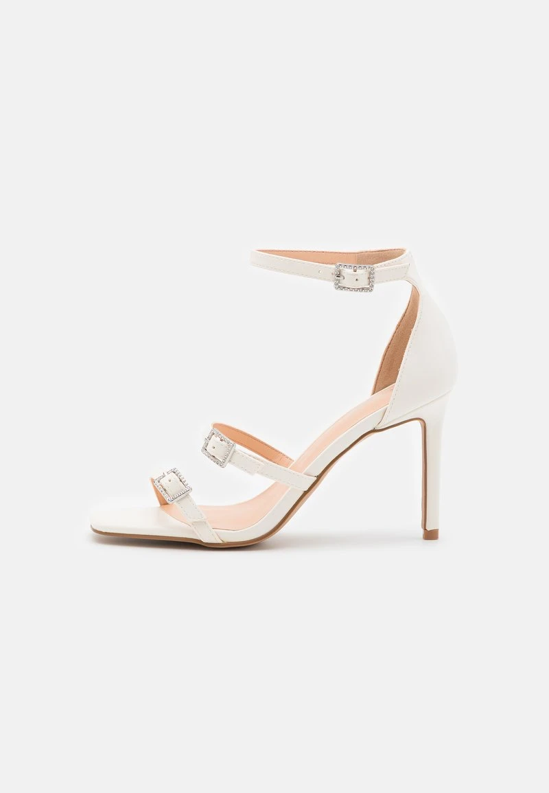 High Heel Sandalette - White 2 High Heel Sandalette - White – Bild 2