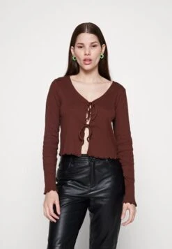 Even&Odd Strickjacke - Brown 11 Even&Odd Strickjacke - Brown -Even And Odd Verkaufsgeschäft d05a44f2364d4b029034bc2193b01a63