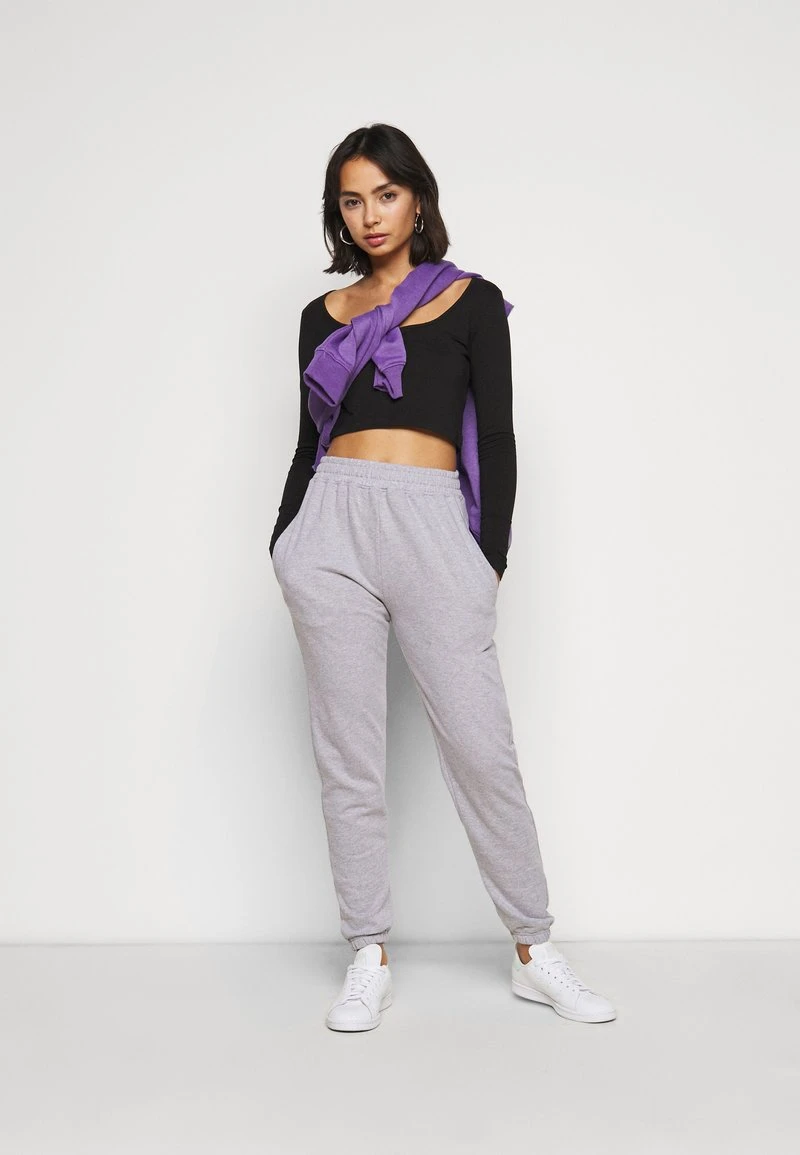 2 PACK - Langarmshirt - Black/white 1 2 PACK - Langarmshirt - Black/white