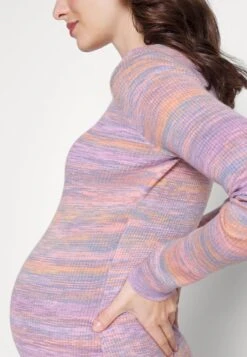 Jerseykleid - Orange/purple/grey -Even And Odd Verkaufsgeschäft d85506f8d5df41daa73e2e5ccf4a213e