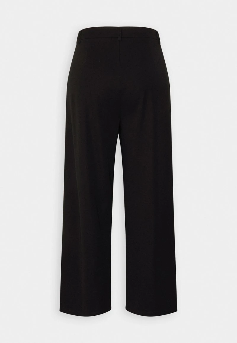 Even&Odd TAILORED WIDE LEG CULOTTE - Stoffhose - Black 2 Even&Odd TAILORED WIDE LEG CULOTTE - Stoffhose - Black – Bild 2
