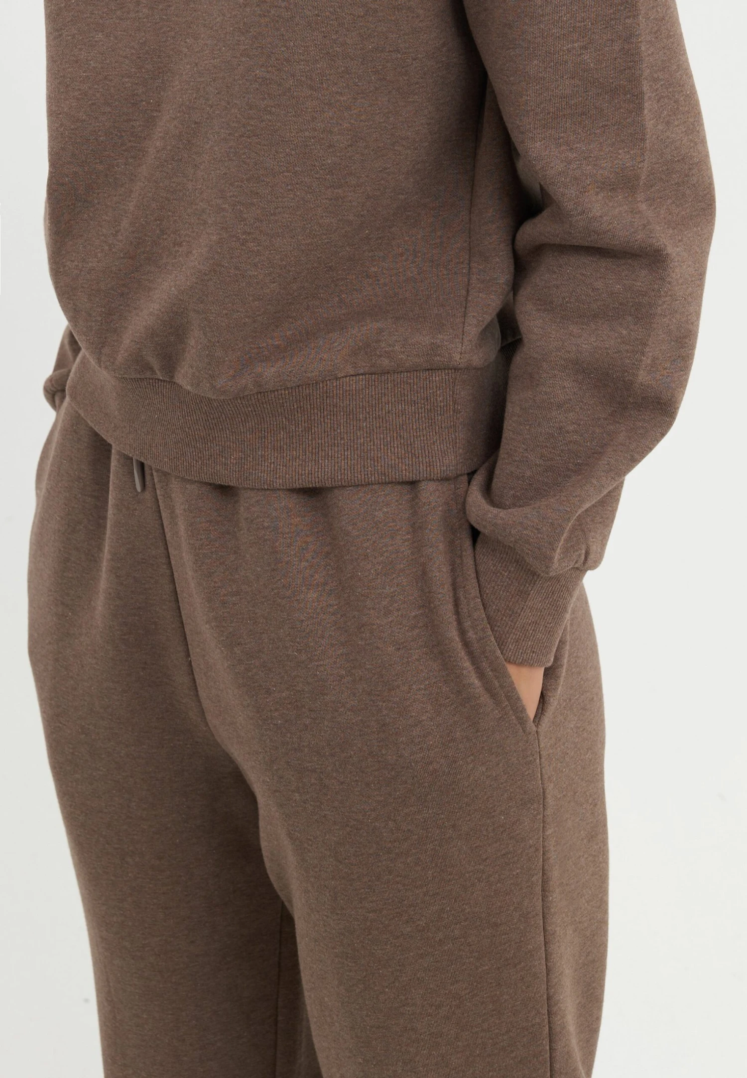 Even&Odd SET - Tracksuit Bottoms - Mottled Brown 5 Even&Odd SET - Tracksuit Bottoms - Mottled Brown – Bild 5