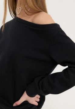 Even&Odd BASIC OFF SHOULDER SWEATSHIRT - Sweatshirt - Black 19 Even&Odd BASIC OFF SHOULDER SWEATSHIRT - Sweatshirt - Black -Even And Odd Verkaufsgeschäft e6607257c51545d09478b3cda8203b05