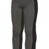 Even&Odd 2 PACK - Leggings - Hosen - Black/mottled Dark Grey