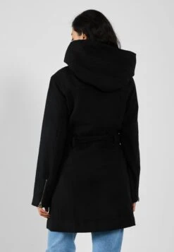 Even&Odd Short Coat - Black -Even And Odd Verkaufsgeschäft f0de0db6d12f4d25b12e8cfdf47578fb