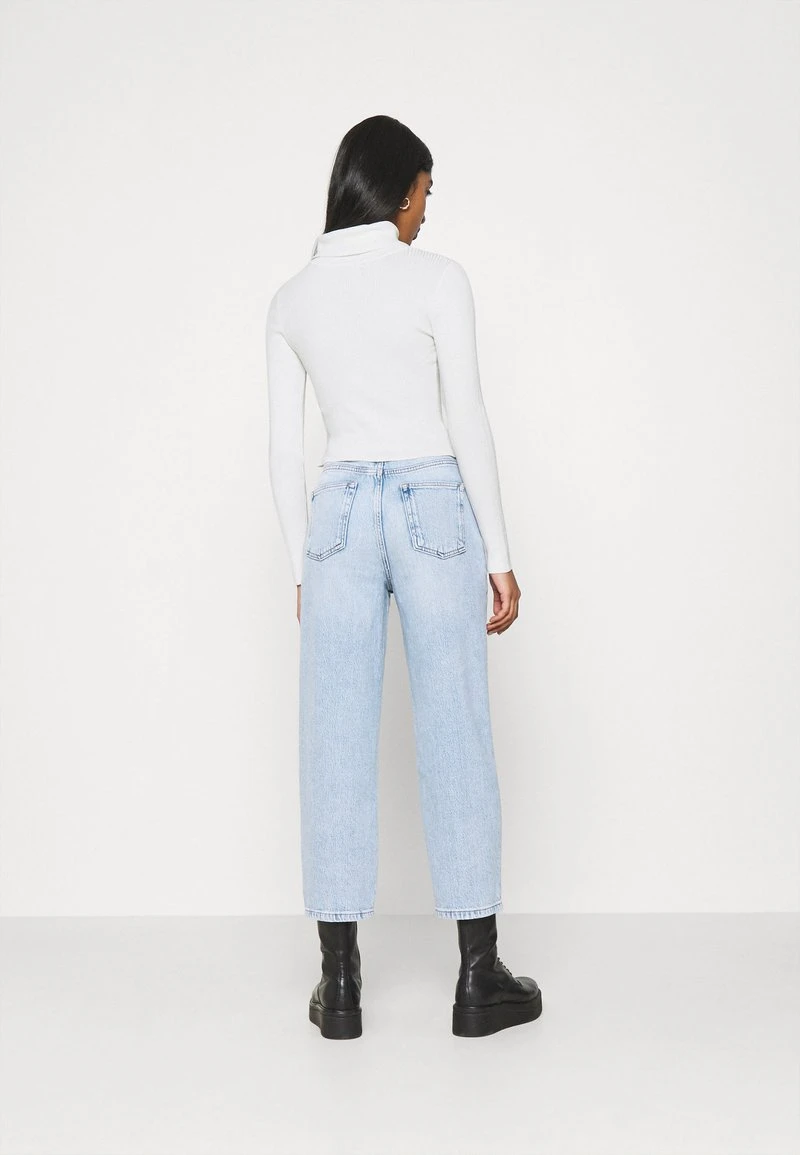 Even&Odd CROPPED TURTLE NECK 2 PACK - Strickpullover - Black/ White 3 Even&Odd CROPPED TURTLE NECK 2 PACK - Strickpullover - Black/ White – Bild 3