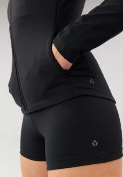 FITTED TRAINING JACKET WITH FULL ZIP AND POCKETS - Training Jacket - Black 10 FITTED TRAINING JACKET WITH FULL ZIP AND POCKETS - Training Jacket - Black -Even And Odd Verkaufsgeschäft f39f43f31c65432b918fa14c8f51eee8