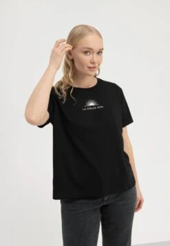T-Shirt Print - Black