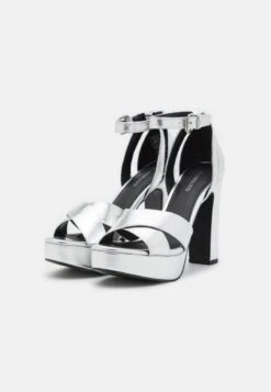 Even&Odd High Heel Sandalette - Silver -Even And Odd Verkaufsgeschäft fbcd9eec41ce4608b3330095fd6e021a