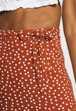 Even&Odd Minirock - Brown/white -Even And Odd Verkaufsgeschäft fc0ba9c0fdf045d2bcc21aaeb0b2a1bb